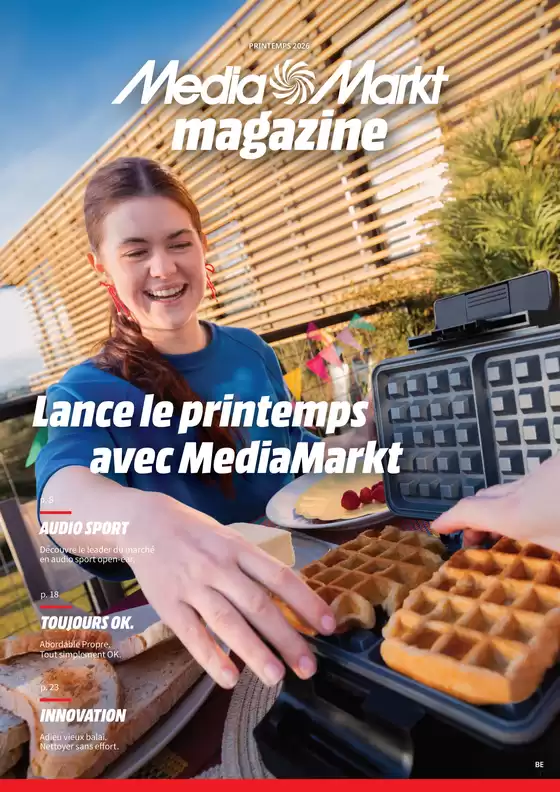 Catalogue Media Markt | A Media Markt BE - 26MMInspiratiemagazineVoorjaarBE-FR | 2026-03-01T00:00:00.000Z - 2026-05-31T00:00:00.000Z