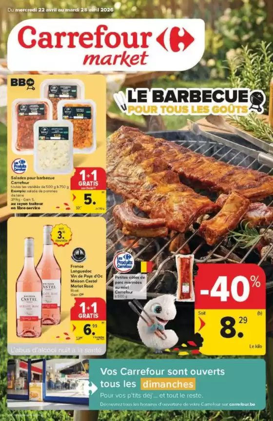 Catalogue Carrefour Market | Meilleures offres et réductions | 2026-04-22T00:00:00.000Z - 2026-04-28T00:00:00.000Z
