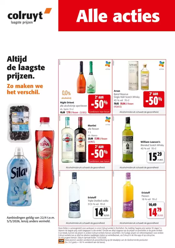 Catalogue Colruyt | Bons plans exclusifs | 2026-04-22T00:00:00.000Z - 2026-05-05T00:00:00.000Z