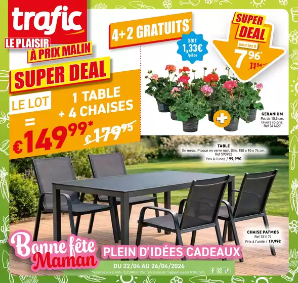 Catalogue trafic | folder trafic - FR | 2026-04-22T00:00:00.000Z - 2026-04-26T00:00:00.000Z