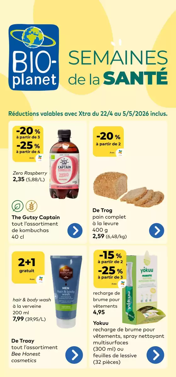Catalogue Bio Planet | Offres spéciales pour vous | 2026-04-22T00:00:00.000Z - 2026-05-05T00:00:00.000Z