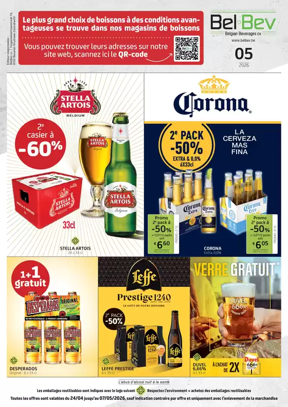 Catalogue BelBev à Roulers | Oferta-FR | 2026-04-24T00:00:00.000Z - 2026-05-07T00:00:00.000Z