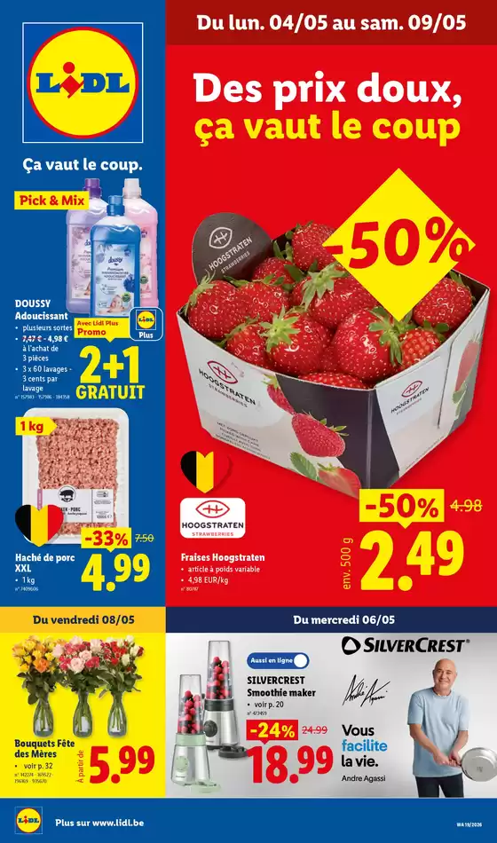 Catalogue Lidl à Seraing | 0405 - 0905 | 2026-05-04T00:00:00.000Z - 2026-05-09T00:00:00.000Z