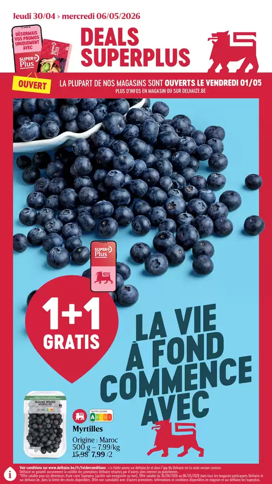 Catalogue Delhaize à Steenokkerzeel | Folder Delhaize - FR | 2026-04-30T00:00:00.000Z - 2026-05-06T00:00:00.000Z