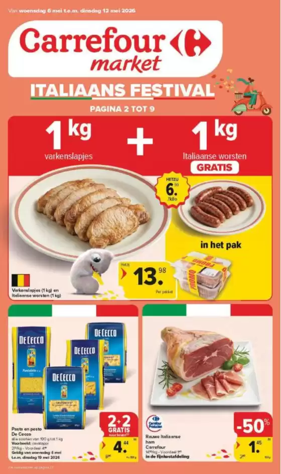 Catalogue Carrefour Market à Dessel | Nos meilleures offres pour vous | 2026-05-06T00:00:00.000Z - 2026-05-12T00:00:00.000Z