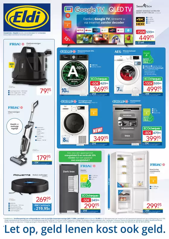 Catalogue Eldi à Berlaar | Promotions spéciales en cours | 2026-05-01T00:00:00.000Z - 2026-05-31T00:00:00.000Z