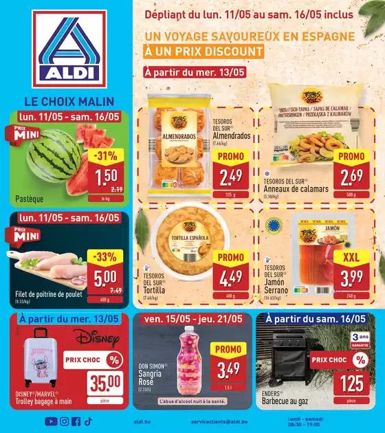 Catalogue Aldi | Nos meilleures offres pour vous | 2026-05-11T00:00:00.000Z - 2026-05-21T00:00:00.000Z