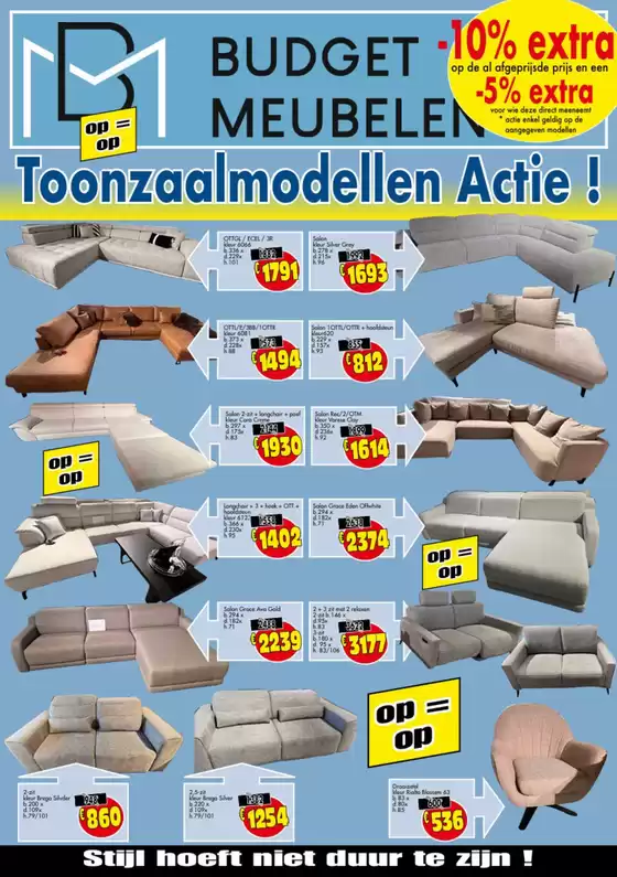 Catalogue Budget Meubelen | Oferta | 2026-05-05T00:00:00.000Z - 2026-05-31T00:00:00.000Z