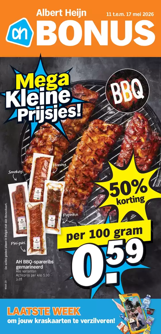 Catalogue Albert Heijn | Bonusfolders | 2026-05-11T00:00:00.000Z - 2026-05-17T00:00:00.000Z