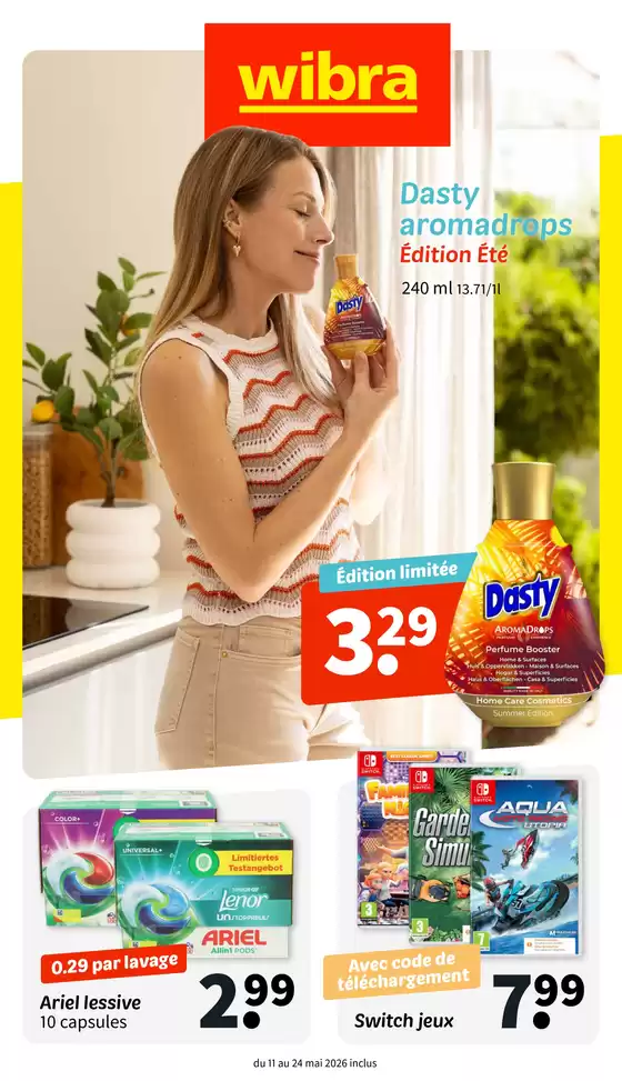 Catalogue Wibra | Depliant.wibra.be | 2026-05-11T00:00:00.000Z - 2026-05-24T00:00:00.000Z