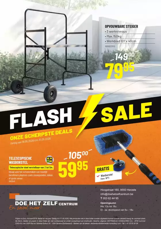 Catalogue HandyHome | folder HandyHome DHZ Herzele NL | 2026-05-16T00:00:00.000Z - 2026-05-31T00:00:00.000Z