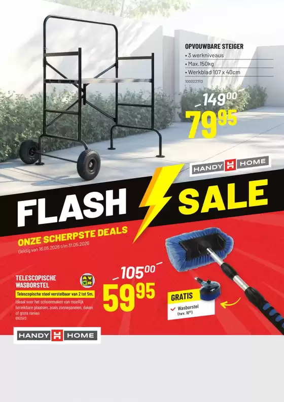 Catalogue HandyHome | folder HandyHome Amerikaanse Stock Paal NL | 2026-05-16T00:00:00.000Z - 2026-05-31T00:00:00.000Z