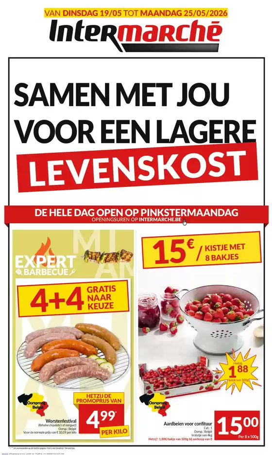 Catalogue Intermarché | Ontdek de folder 19 05 26 - NL | 2026-05-19T00:00:00.000Z - 2026-05-25T00:00:00.000Z