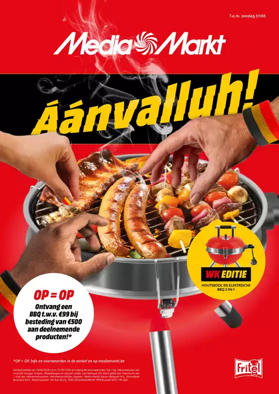Catalogue Media Markt à Gent | A Media Markt BE - 26W21WK BE-FL | 2026-05-18T00:00:00.000Z - 2026-05-31T00:00:00.000Z