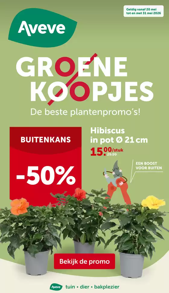 Catalogue AVEVE | Folder AVEVE - NL | 2026-05-20T00:00:00.000Z - 2026-05-31T00:00:00.000Z