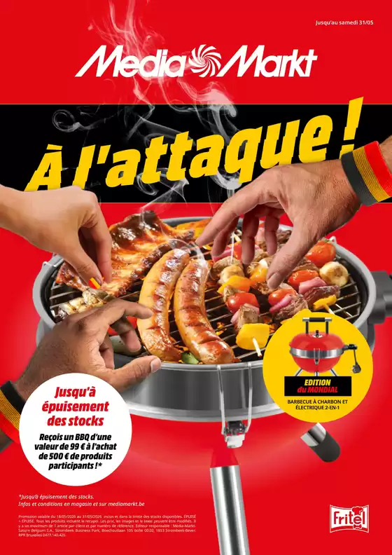 Catalogue Media Markt à Gent | A Media Markt BE - 26W21WK BE-FR | 2026-05-18T00:00:00.000Z - 2026-05-31T00:00:00.000Z