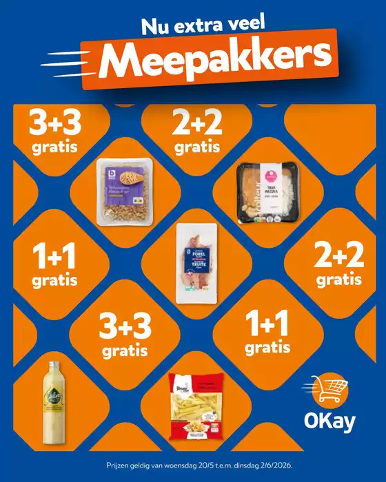 Catalogue OKay Supermarkt | De folder van Okay - NL | 2026-05-20T00:00:00.000Z - 2026-06-02T00:00:00.000Z