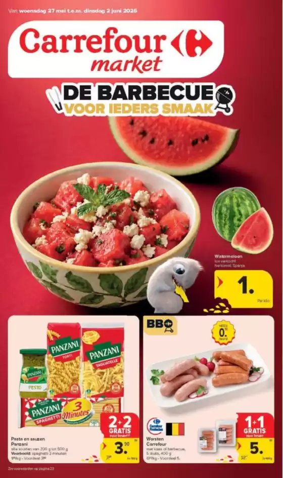 Catalogue Carrefour Market à Saint-Trond | Offres exclusives pour nos clients | 2026-05-27T00:00:00.000Z - 2026-06-02T00:00:00.000Z