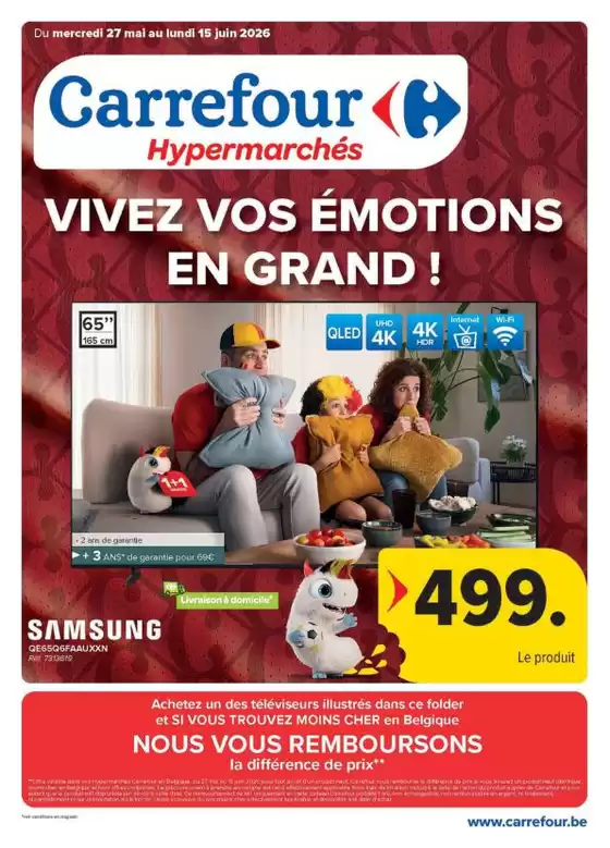 Catalogue Carrefour à Saint-Trond | Meilleures offres pour tous les clients | 2026-05-27T00:00:00.000Z - 2026-06-15T00:00:00.000Z