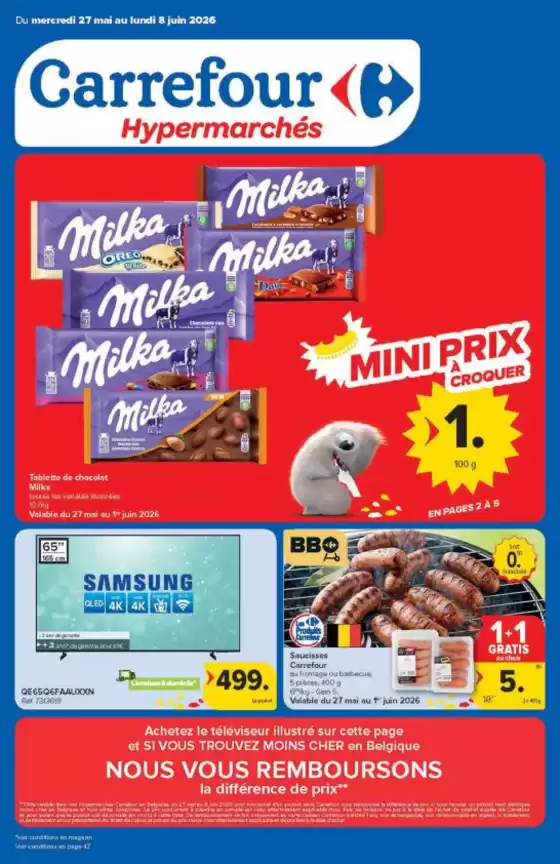 Catalogue Carrefour Drive à Saint-Trond | Bonnes affaires et offres actuelles | 2026-05-27T00:00:00.000Z - 2026-06-08T00:00:00.000Z