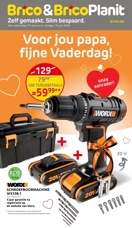 Catalogue Brico | 01. Brico folder NL | 2026-05-27T00:00:00.000Z - 2026-06-14T00:00:00.000Z