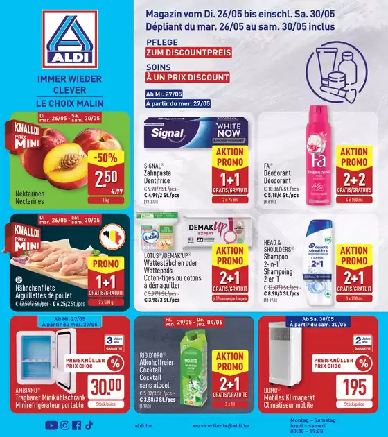 Catalogue Aldi | Nos meilleures offres pour vous | 2026-05-26T00:00:00.000Z - 2026-06-04T00:00:00.000Z