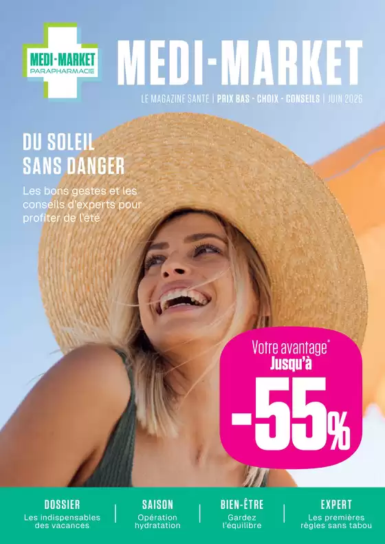 Catalogue Medi-Market à Wijnegem | Large sélection d'offres | 2026-06-01T00:00:00.000Z - 2026-06-30T00:00:00.000Z