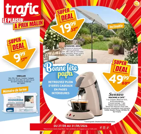 Catalogue trafic | folder trafic - FR | 2026-05-27T00:00:00.000Z - 2026-05-31T00:00:00.000Z