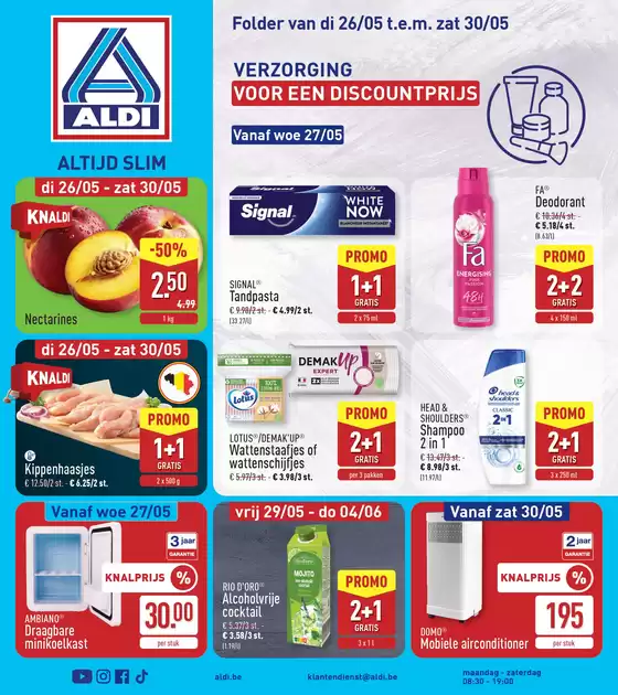 Catalogue Aldi à Gembloux | Meilleures offres pour tous les chasseurs de bonnes affaires | 2026-05-26T00:00:00.000Z - 2026-06-04T00:00:00.000Z