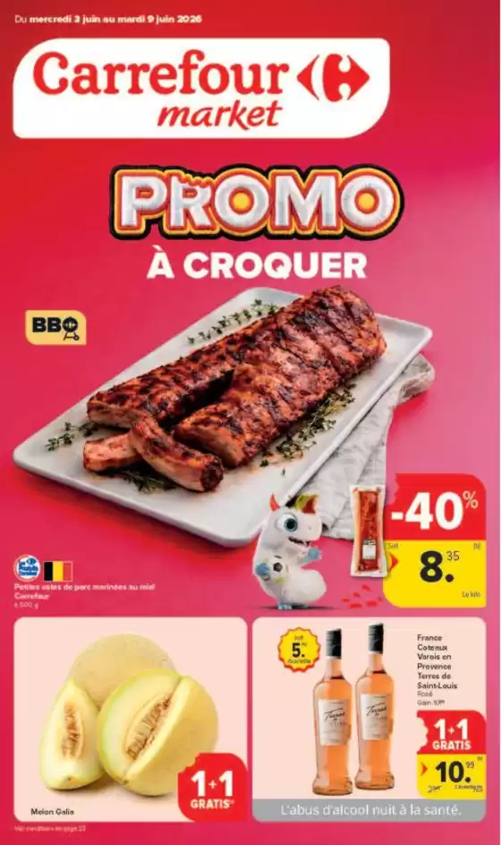 Catalogue Carrefour Market | Offres et promotions actuelles | 2026-06-03T00:00:00.000Z - 2026-06-09T00:00:00.000Z