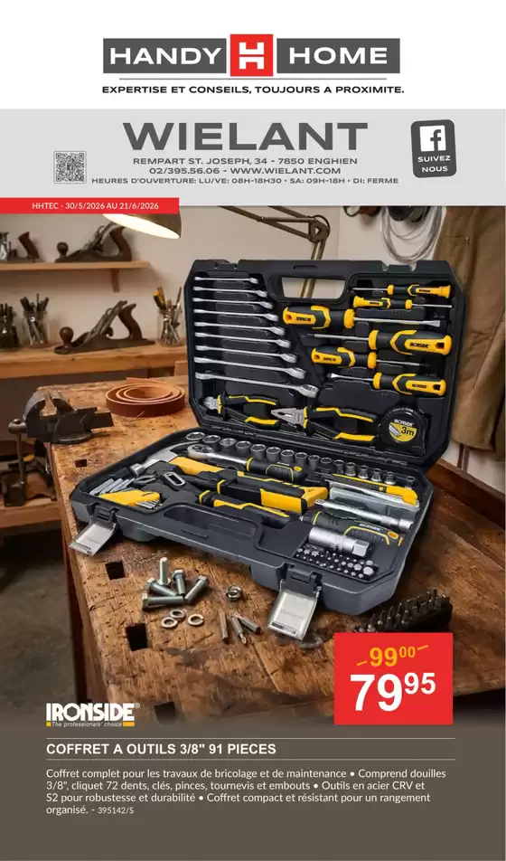 Catalogue HandyHome à Aartselaar | folder HandyHome Wielant NL | 2026-05-30T00:00:00.000Z - 2026-06-21T00:00:00.000Z