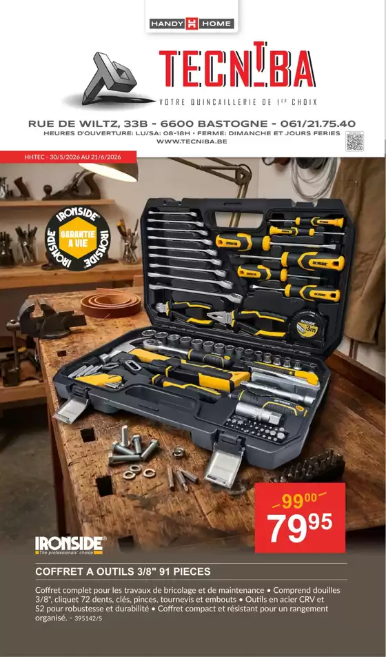 Catalogue HandyHome à Aartselaar | folder HandyHome Tecniba NL | 2026-05-30T00:00:00.000Z - 2026-06-21T00:00:00.000Z