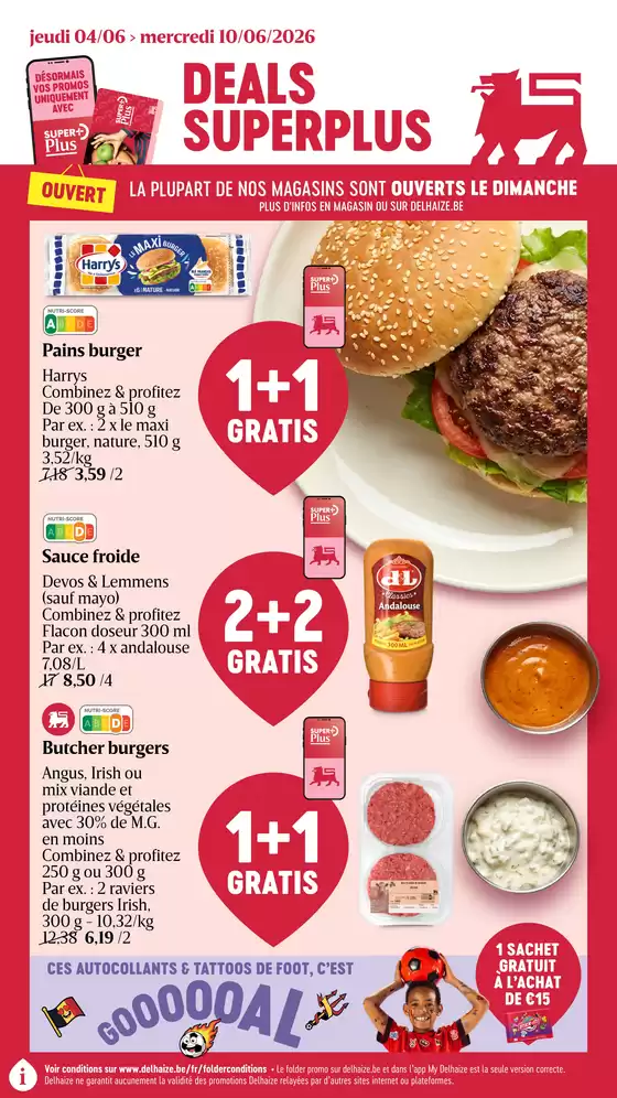Catalogue Delhaize | Offres pour les chasseurs de bonnes affaires | 2026-06-04T00:00:00.000Z - 2026-06-10T00:00:00.000Z