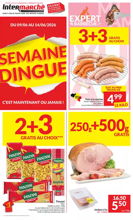 Catalogue Intermarché | Decouvrez le folder du 09 06 26 - FR | 2026-06-09T00:00:00.000Z - 2026-06-14T00:00:00.000Z