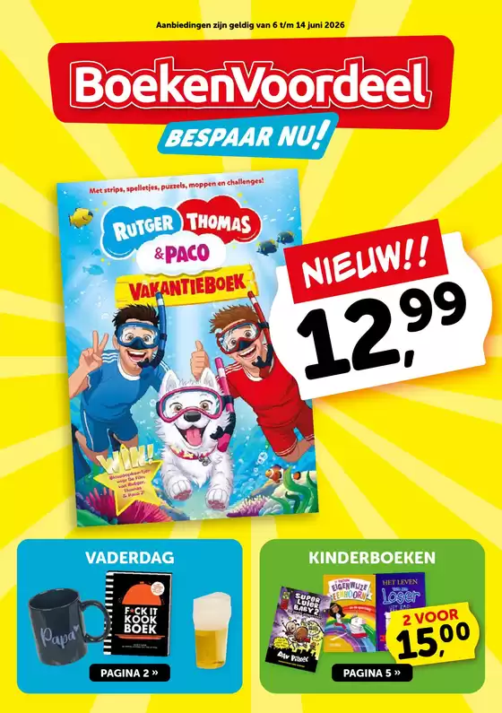 Catalogue Boekenvoordeel | Meilleures offres pour tous les chasseurs de bonnes affaires | 2026-06-06T00:00:00.000Z - 2026-06-14T00:00:00.000Z