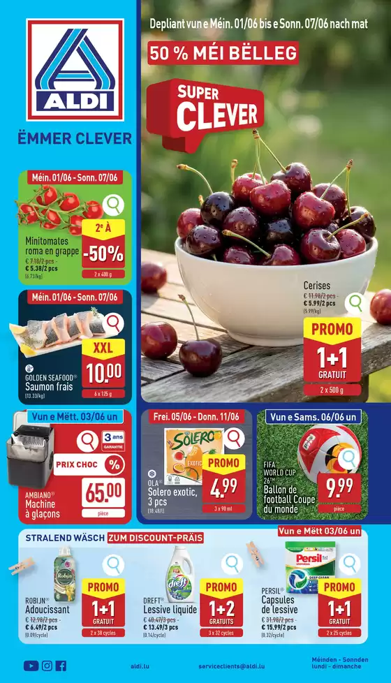 Catalogue Aldi | Large sélection d'offres | 2026-06-01T00:00:00.000Z - 2026-06-07T00:00:00.000Z