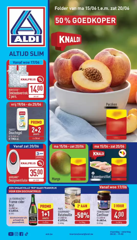 Catalogue Aldi | Promotions spéciales en cours | 2026-06-15T00:00:00.000Z - 2026-06-20T00:00:00.000Z