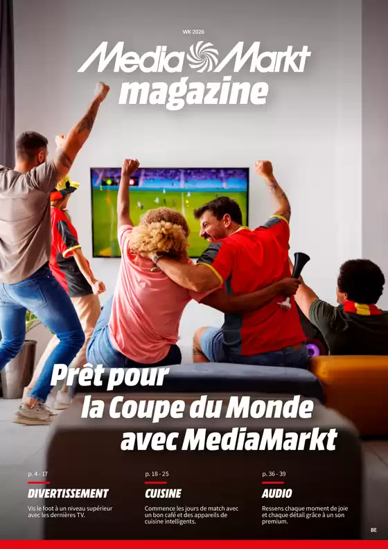 Catalogue Media Markt | A Media Markt BE - 26MMInspiratiemagazineWKBE-FR | 2026-06-08T00:00:00.000Z - 2026-06-22T00:00:00.000Z