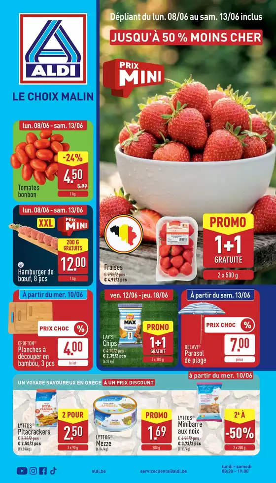 Catalogue Aldi | Meilleures offres pour tous les clients | 2026-06-08T00:00:00.000Z - 2026-06-13T00:00:00.000Z