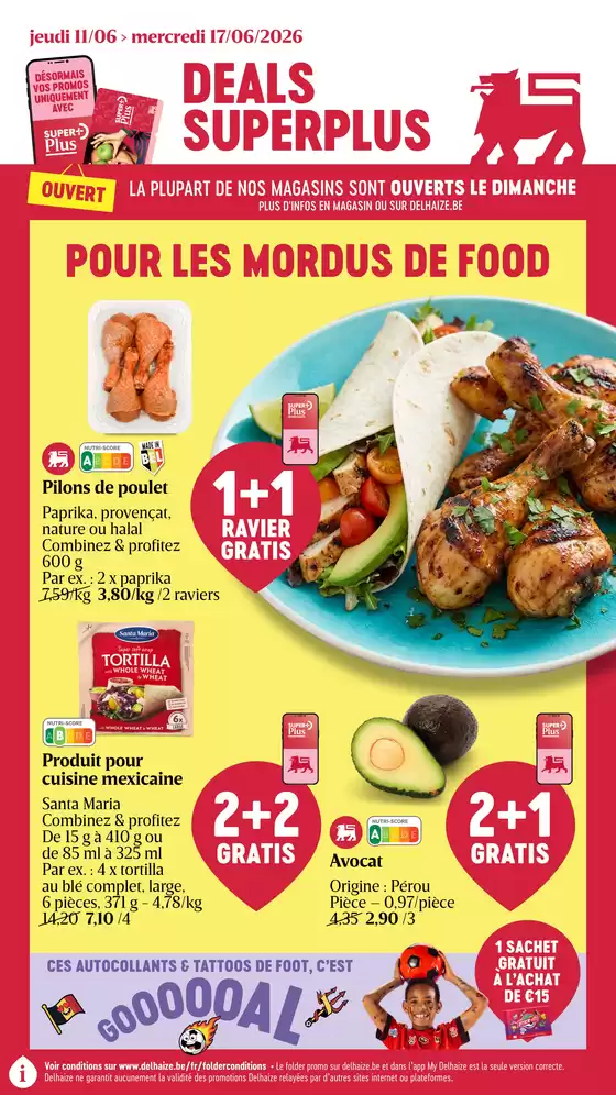 Catalogue Delhaize à Hamme | Folder Delhaize - FR | 2026-06-11T00:00:00.000Z - 2026-06-17T00:00:00.000Z