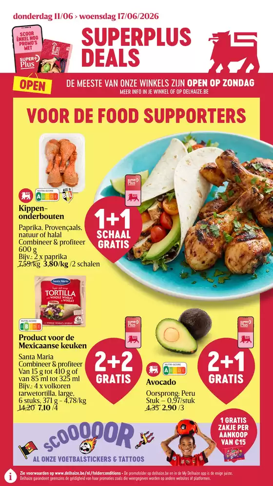 Catalogue Delhaize à Hamme | Folder Delhaize - NL | 2026-06-11T00:00:00.000Z - 2026-06-17T00:00:00.000Z