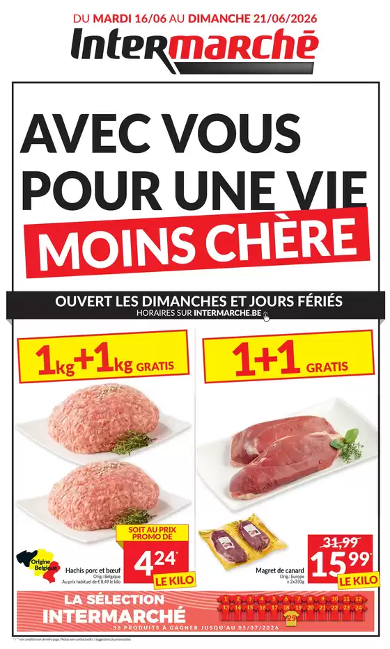 Catalogue Intermarché à Saint-Amand | Decouvrez notre folder du 16 06 26 - FR | 2026-06-16T00:00:00.000Z - 2026-06-21T00:00:00.000Z