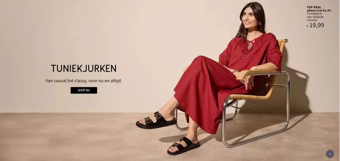 Catalogue Bonprix à Lier | Oferta-NL | 2026-06-12T00:00:00.000Z - 2026-07-01T00:00:00.000Z