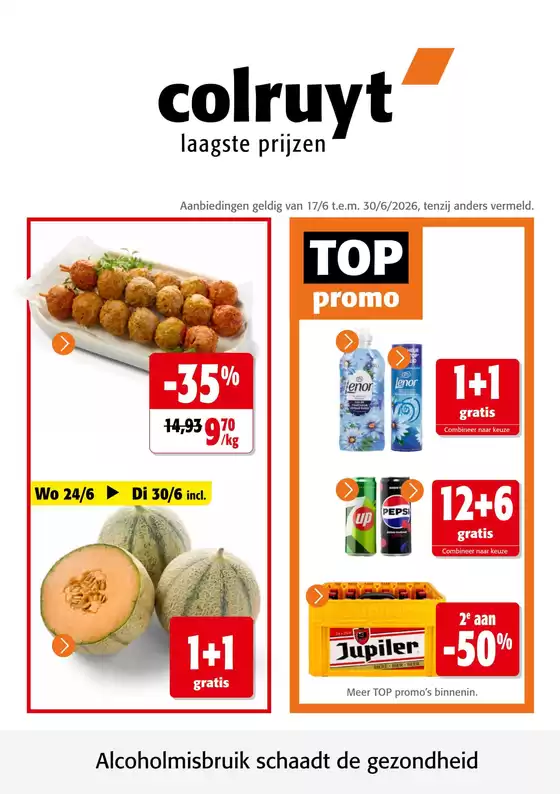 Catalogue Colruyt | Découvrez des offres attractives | 2026-06-17T00:00:00.000Z - 2026-06-30T00:00:00.000Z