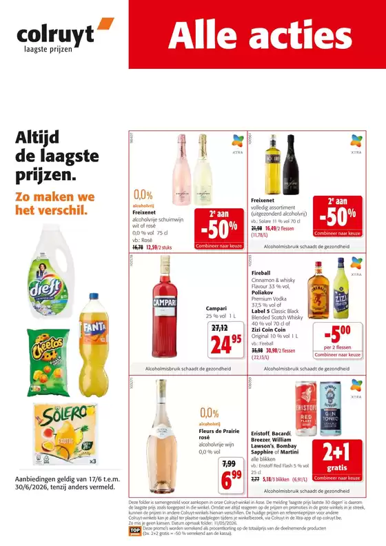 Catalogue Colruyt à Ottignies-Louvain-la-Neuve | folder Colruyt | 2026-06-17T00:00:00.000Z - 2026-06-30T00:00:00.000Z