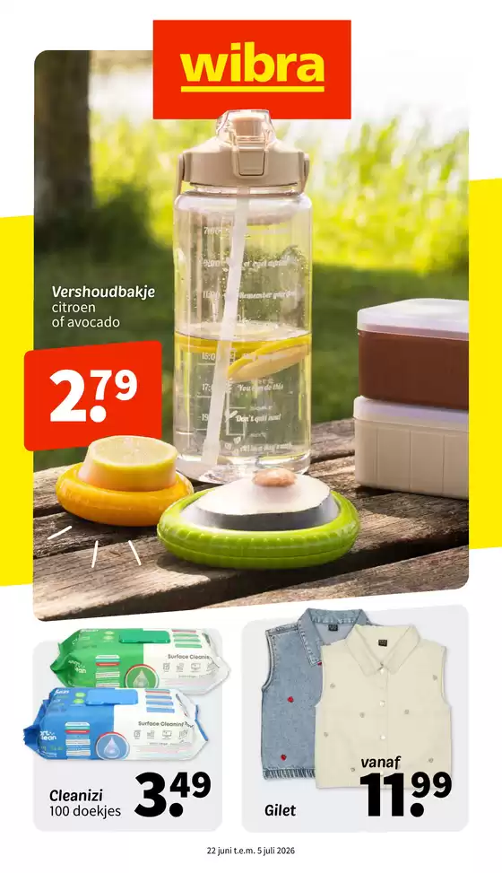 Catalogue Wibra | Wibra 2026 week 26 vl | 2026-06-22T00:00:00.000Z - 2026-07-05T00:00:00.000Z