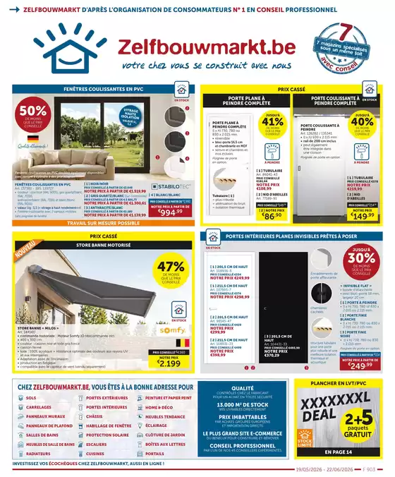 Catalogue Zelfbouwmarkt à Liège | Oferta-FR | 2026-06-22T00:00:00.000Z - 2026-06-22T00:00:00.000Z