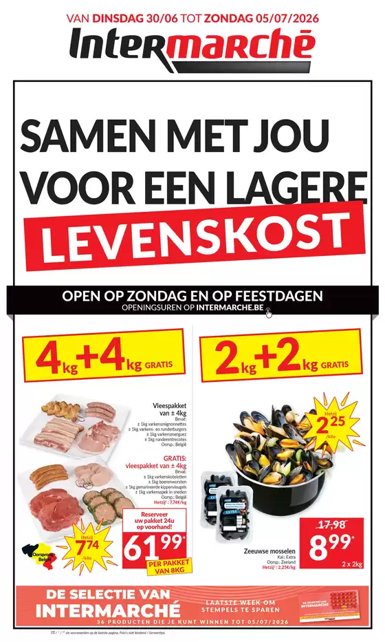 Catalogue Intermarché | Ontdek de folder van 30 06 26 - NL | 2026-06-30T00:00:00.000Z - 2026-07-05T00:00:00.000Z