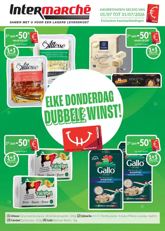Catalogue Intermarché | De juliaanbiedingen met de intermarche kaart 2026 - NL | 2026-07-01T00:00:00.000Z - 2026-07-31T00:00:00.000Z