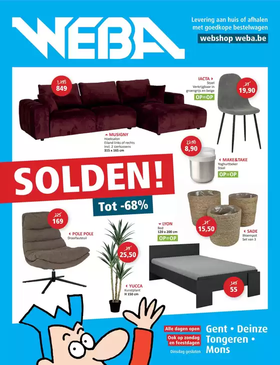 Catalogue Weba à Lobbes | Solden bij WEBA | 2026-06-26T00:00:00.000Z - 2026-07-10T00:00:00.000Z